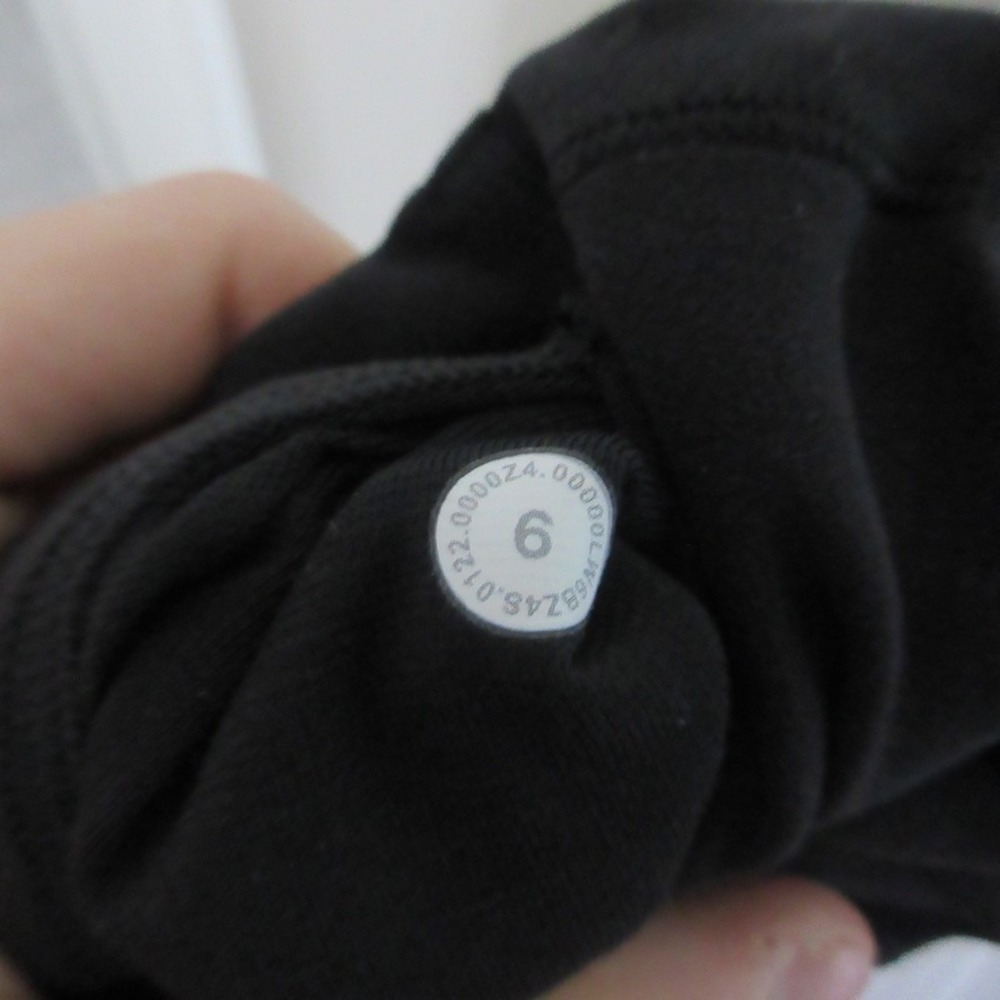 Lululemon Leggings Womens 6 Black High Rise Ankle Running Yoga Athleisure - Picture 2 of 7
